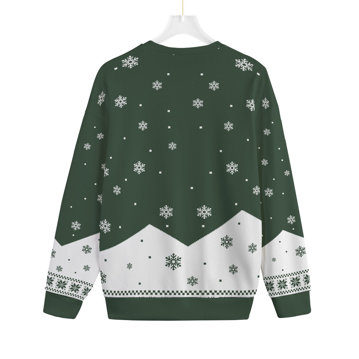 When I Think About You I Touch My Elf Plus Size Christmas Sweater Adults