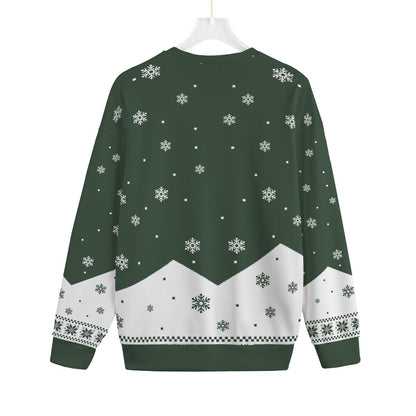 When I Think About You I Touch My Elf Plus Size Christmas Sweater Adults