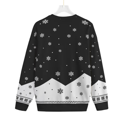When I Think About You I Touch My Elf Plus Size Christmas Sweater Adults