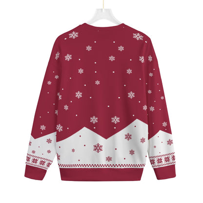 When I Think About You I Touch My Elf Plus Size Christmas Sweater Adults