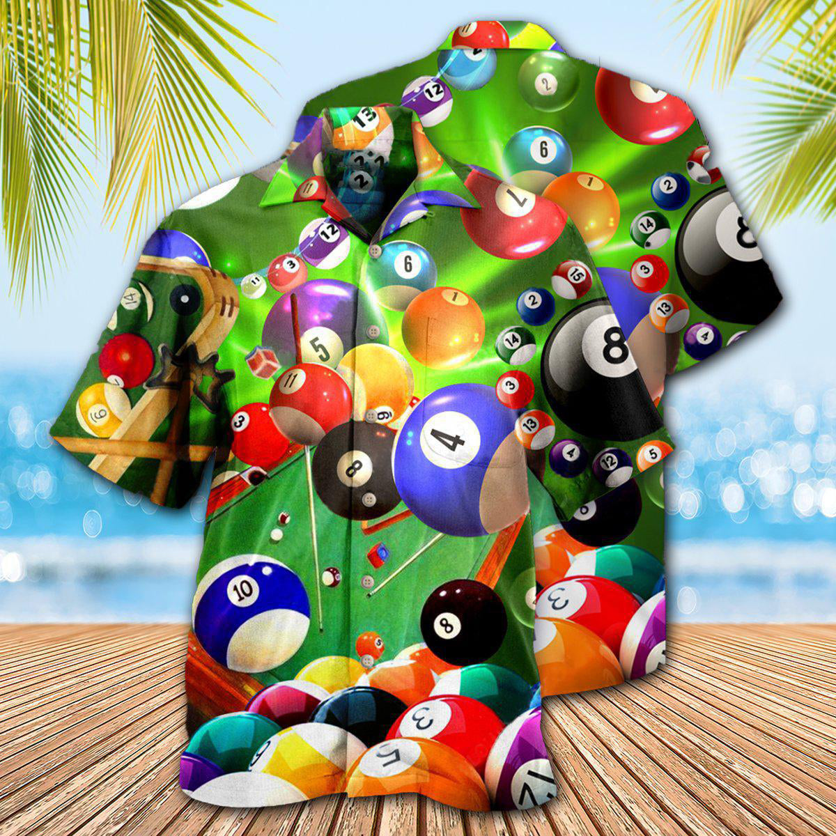 Billiard Where's The Cue Ball - Hawaiian Shirt 