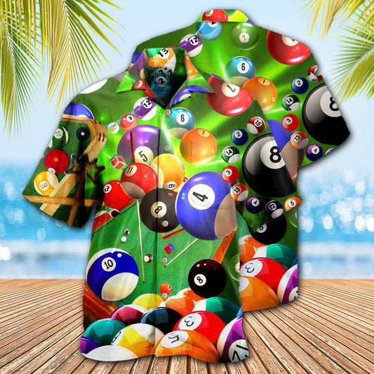Billiard Where's The Cue Ball - Hawaiian Shirt 