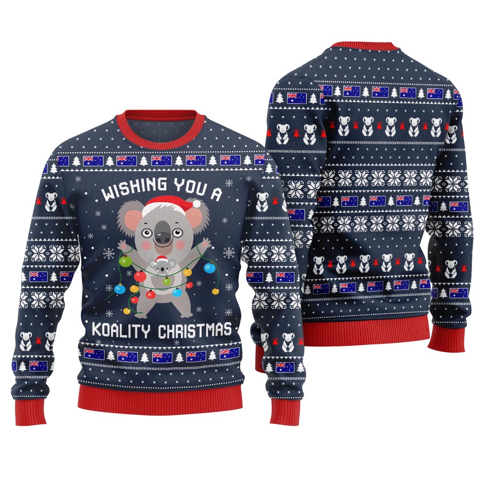 Wishing You a Koality Christmas Ugly Holiday Sweater