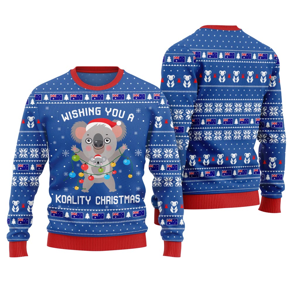 Wishing You a Koality Christmas Ugly Holiday Sweater