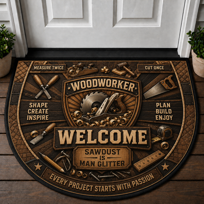 Master Blacksmith Forge And Anvil Doormat - Metalworking Anvil Welcome Mat - 5to9vibe