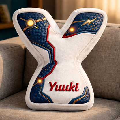 Super Hero and Princess Pillow Custom Name Gift  For Girls, Boys Irregular-Shaped Pillow Custom