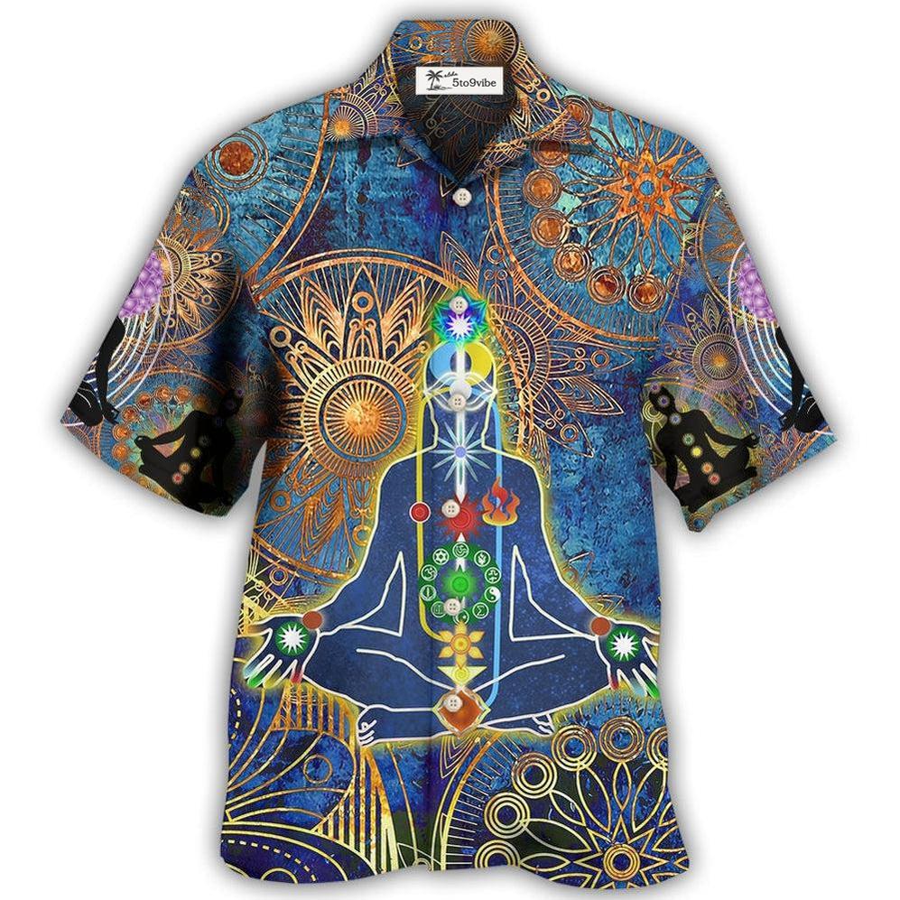 Hawaiian Shirt / Adults / S Yoga Mandala Style - Hawaiian Shirt 