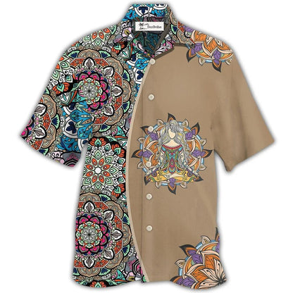 Hawaiian Shirt / Adults / S Yoga Quilt Style - Hawaiian Shirt 