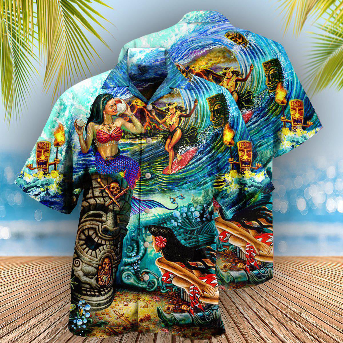 Tiki You Had Me At Aloha - Hawaiian Shirt 