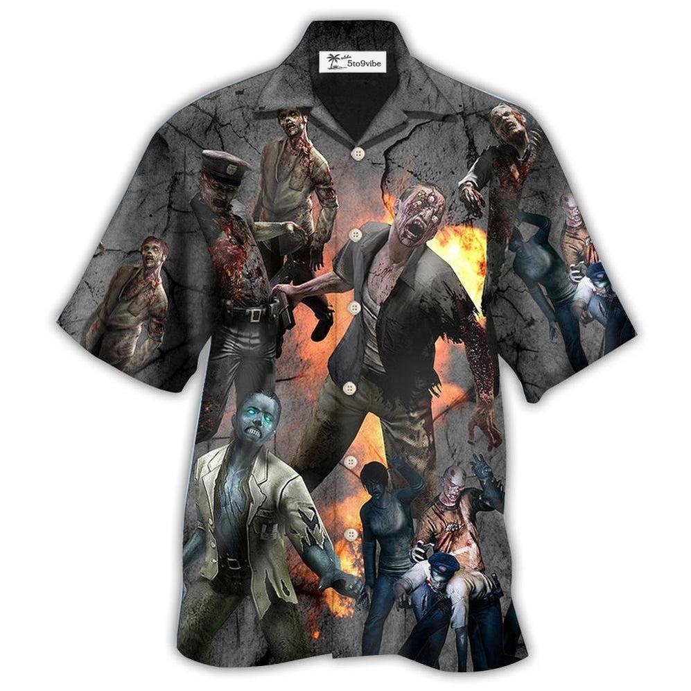 Hawaiian Shirt / Adults / S Zombie Apocalypse - Hawaiian Shirt 