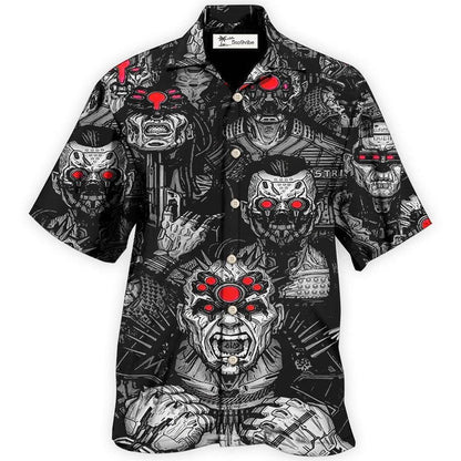 Hawaiian Shirt / Adults / S Zombie Will Work For Your Brains - Hawaiian Shirt 