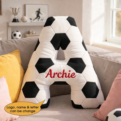 Football UK Pillow 2 Custom Name and Logo All Teams Irregular-Shaped Pillow