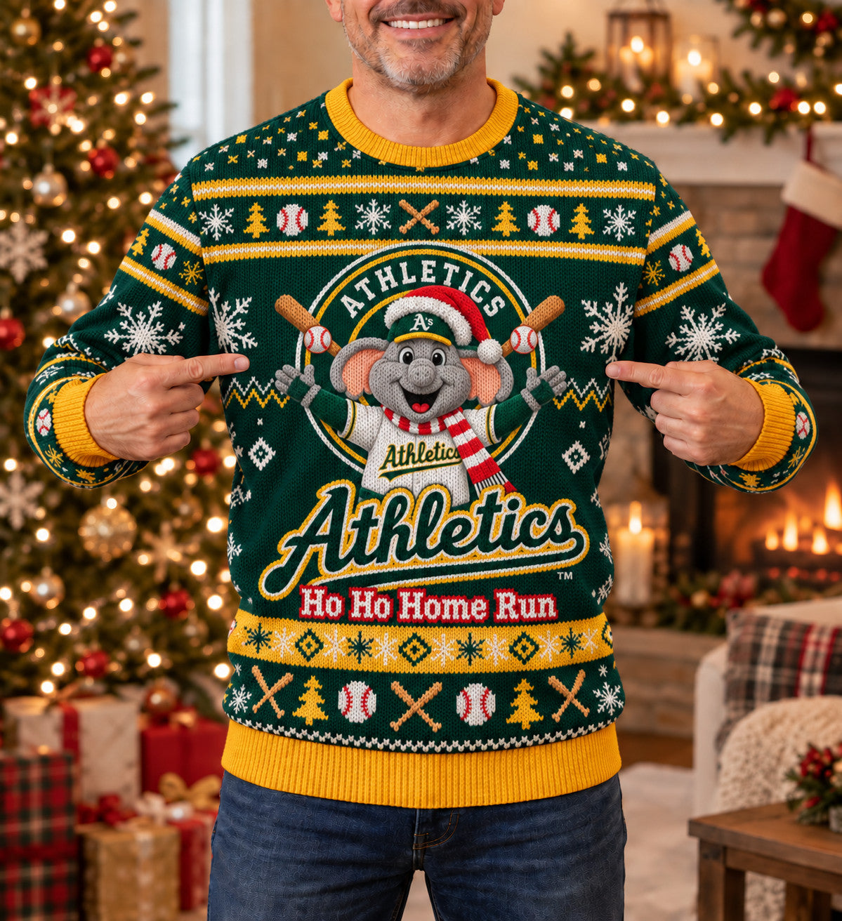 All Baseball Teams Holiday For Basbell Fan Ugly Christmas Sweater, Christmas Jumper - Funny Ugly Christmas Sweater, Christmas Jumper