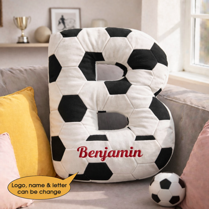 Football UK Pillow 2 Custom Name and Logo All Teams Irregular-Shaped Pillow