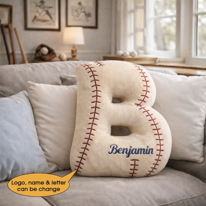 Baseball Pillow Custom Name and Logo 2 All Teams Irregular-Shaped Pillow Hot Sale