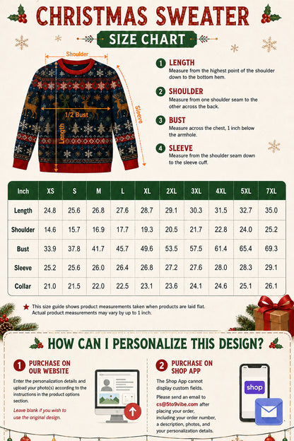 Custom Face Snowman Custom Ugly Christmas Sweater, Christmas Jumper Navy - Funny Ugly Christmas Sweater, Christmas Jumper