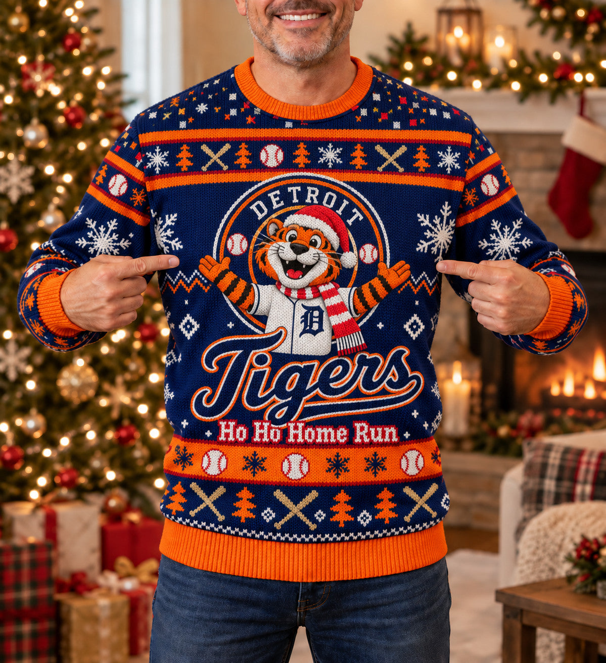 All Baseball Teams Holiday For Basbell Fan Ugly Christmas Sweater, Christmas Jumper - Funny Ugly Christmas Sweater, Christmas Jumper