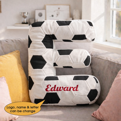 Football UK Pillow 2 Custom Name and Logo All Teams Irregular-Shaped Pillow