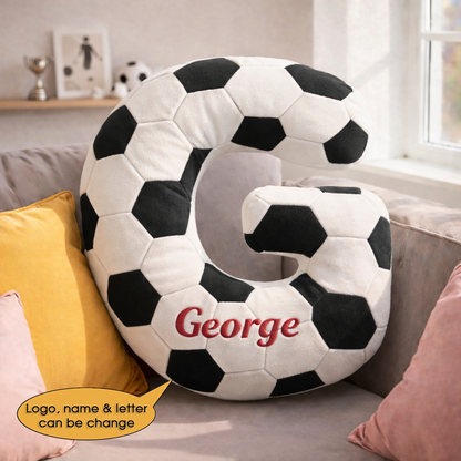 Football UK Pillow 2 Custom Name and Logo All Teams Irregular-Shaped Pillow