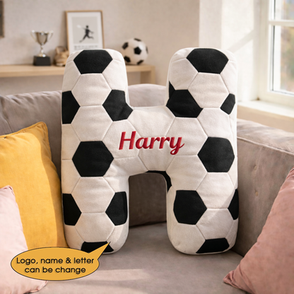 Football UK Pillow 2 Custom Name and Logo All Teams Irregular-Shaped Pillow