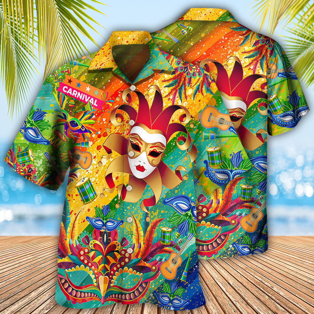 Carnival A Happy Carnival Is Coming - Unisex Hawaiian Shirt For Men and Women
