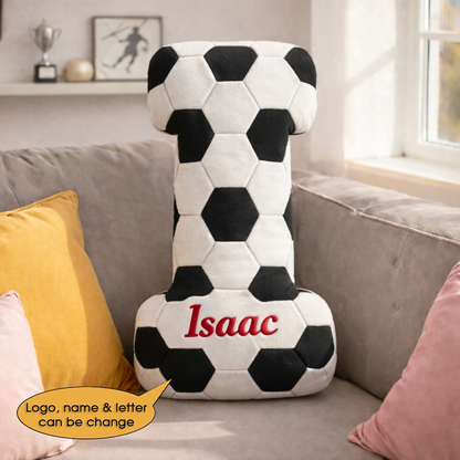 Football UK Pillow 2 Custom Name and Logo All Teams Irregular-Shaped Pillow
