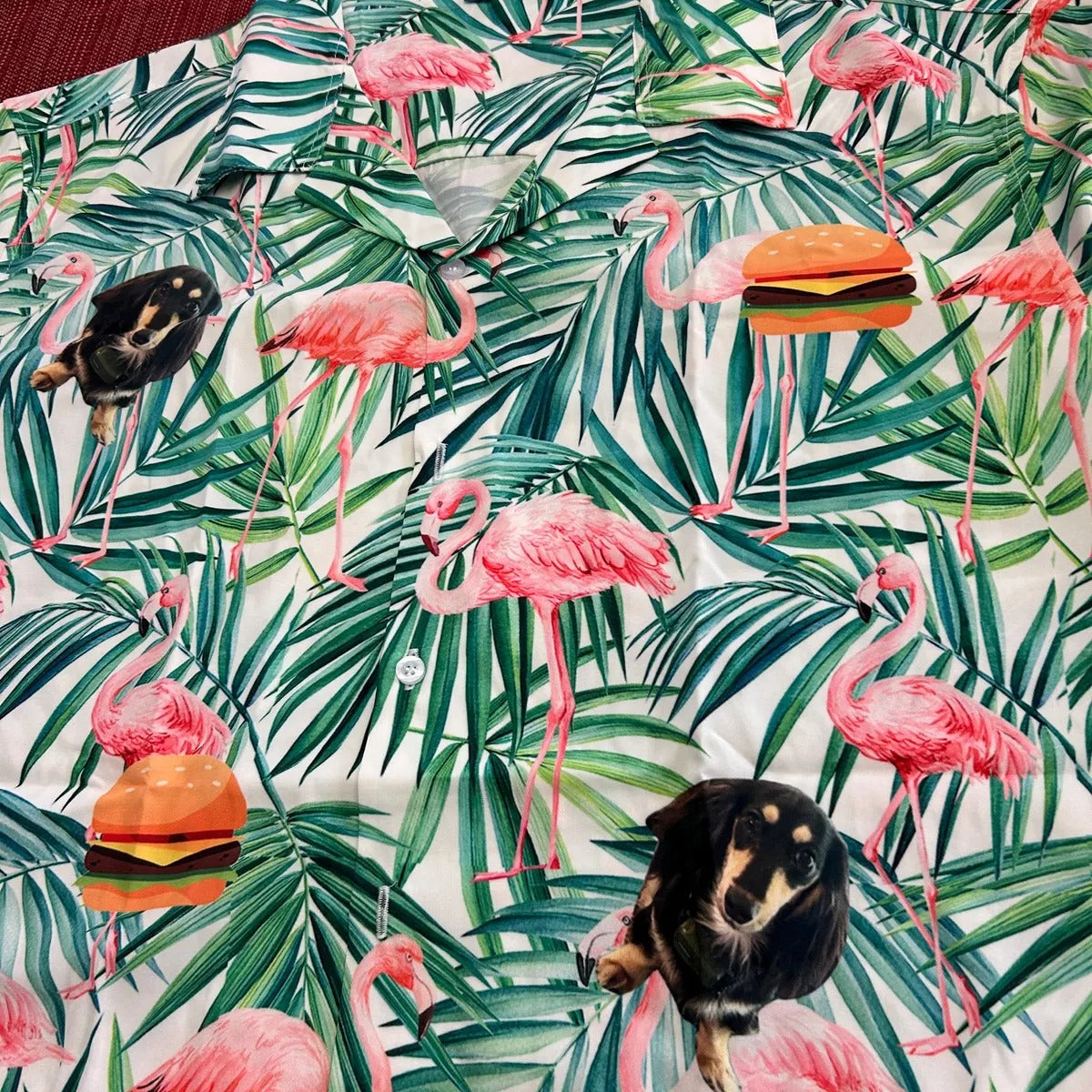 Camisa Hawaiana Unisex SFG Baseball Mascot Beach Viber con Firma de Jugador para Hombre y Mujer