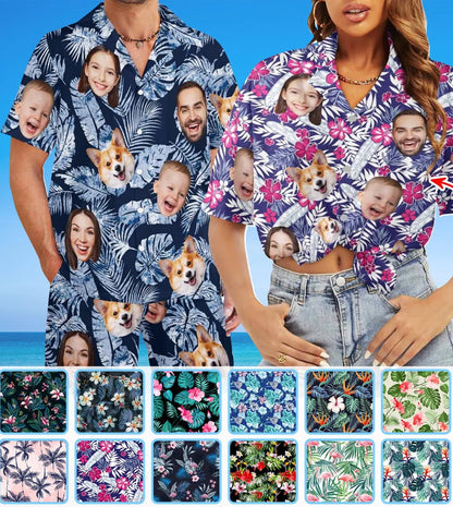 Camisa Hawaiana Unisex SFG Baseball Mascot Beach Viber con Firma de Jugador para Hombre y Mujer