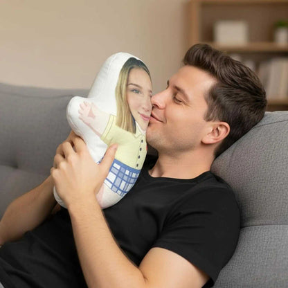 Pillow Custom Shaped  Face Valentine Gift  Irregular-Shaped Pillow Custom