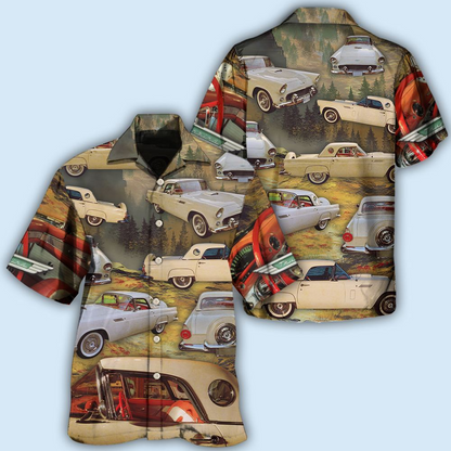 Car Amazing Mountain - Hawaiian Shirt 