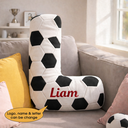 Football UK Pillow 2 Custom Name and Logo All Teams Irregular-Shaped Pillow