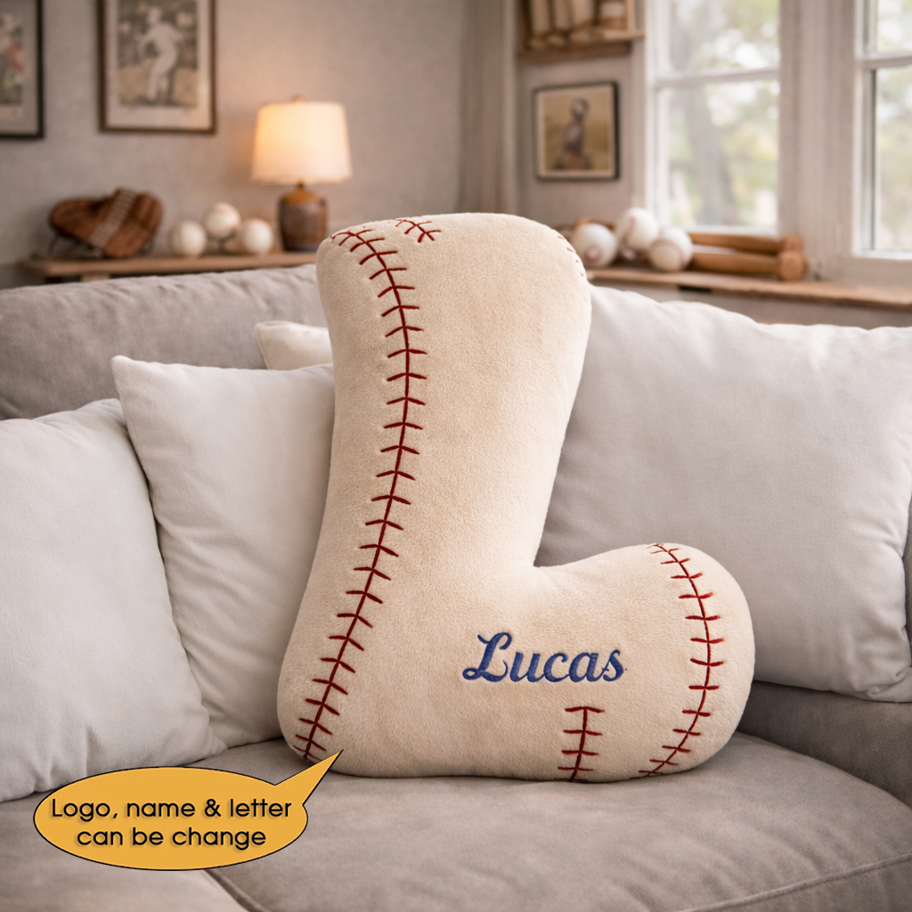 Baseball Pillow Custom Name and Logo 2 All Teams Irregular-Shaped Pillow Hot Sale