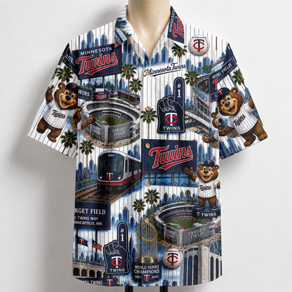 All Baseball Teams Iconic Moments Aloha Shirt for Baseball Fans Button-Up Unisex Hawaiian Shirt For Men and Women