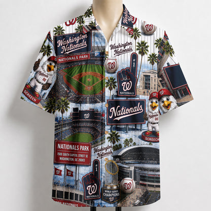 All Baseball Teams Iconic Moments Aloha Shirt for Baseball Fans Button-Up Unisex Hawaiian Shirt For Men and Women