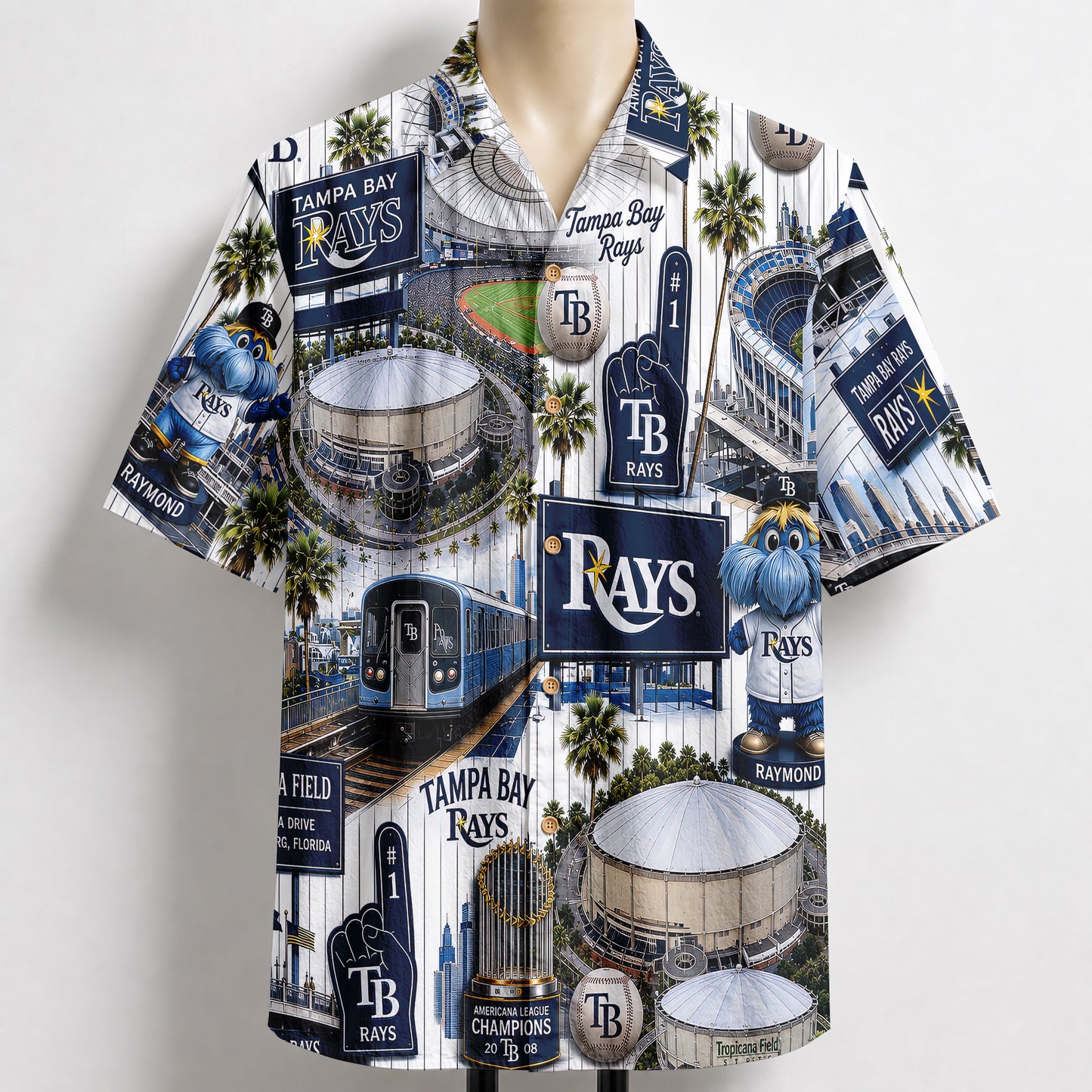All Baseball Teams Iconic Moments Aloha Shirt for Baseball Fans Button-Up Unisex Hawaiian Shirt For Men and Women