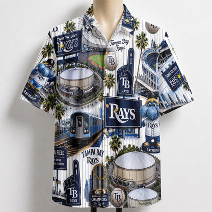 All Baseball Teams Iconic Moments Aloha Shirt for Baseball Fans Button-Up Unisex Hawaiian Shirt For Men and Women
