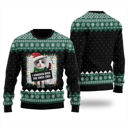 Kitten Trouble Women's Ugly Christmas Sweater