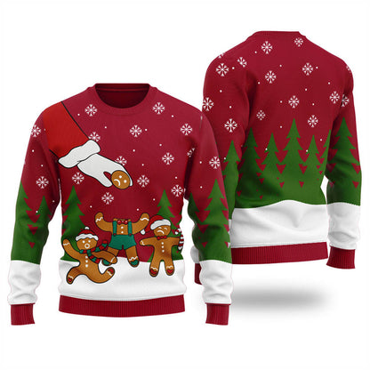 Ugly Sweater Womens Christmas Cardinal Red - Funny Ugly Christmas Sweater