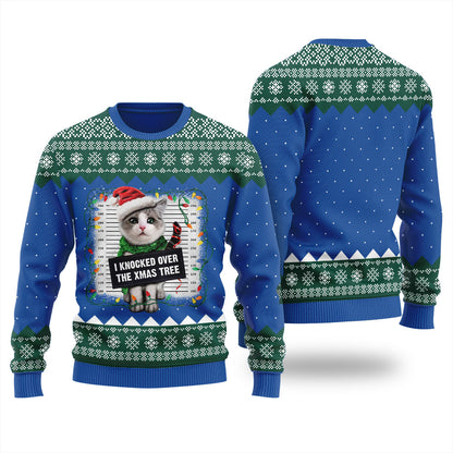 Kitten Trouble Women's Ugly Christmas Sweater