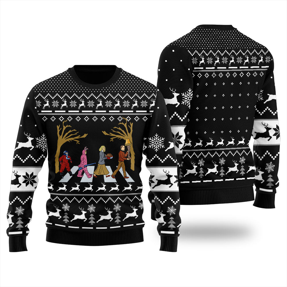 A Christmas Story Road Men's Ugly Christmas Sweater