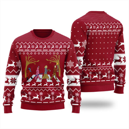 A Christmas Story Road Men's Ugly Christmas Sweater