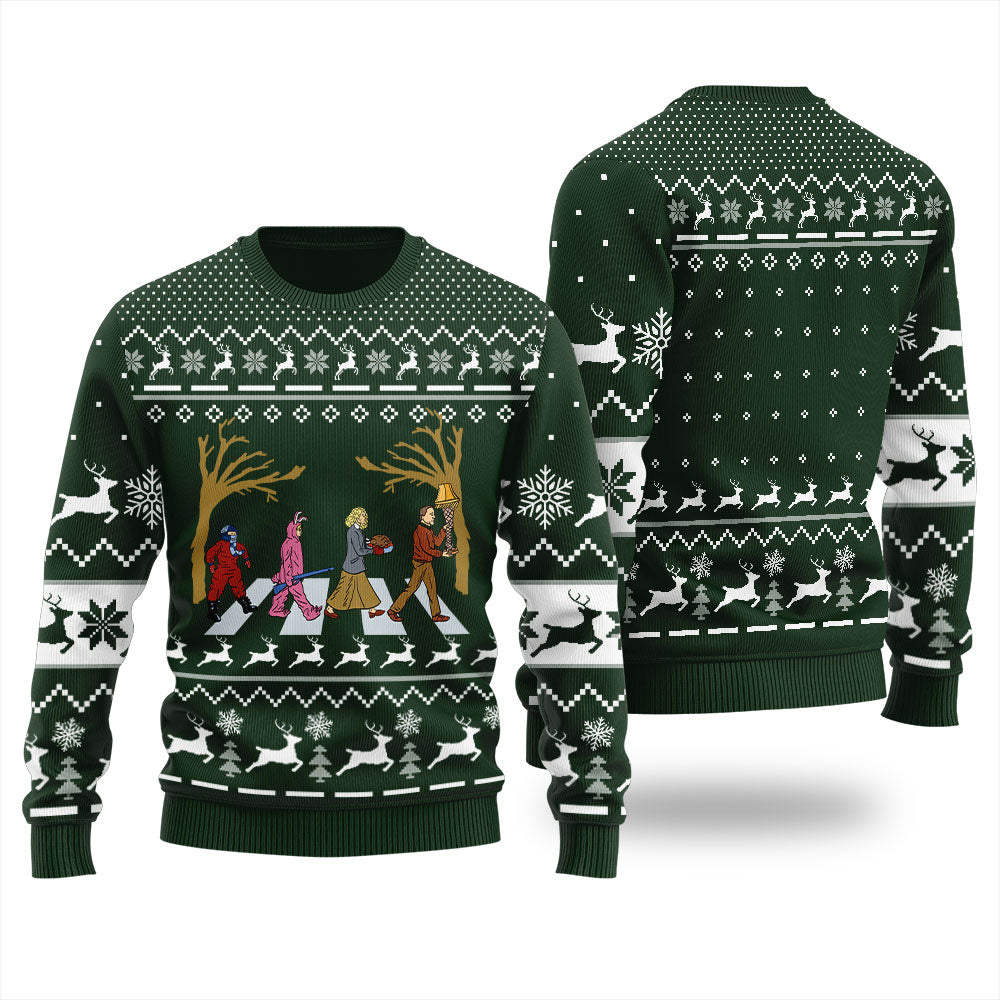 A Christmas Story Parker Family Ugly Chritsmas Sweater For Ladies