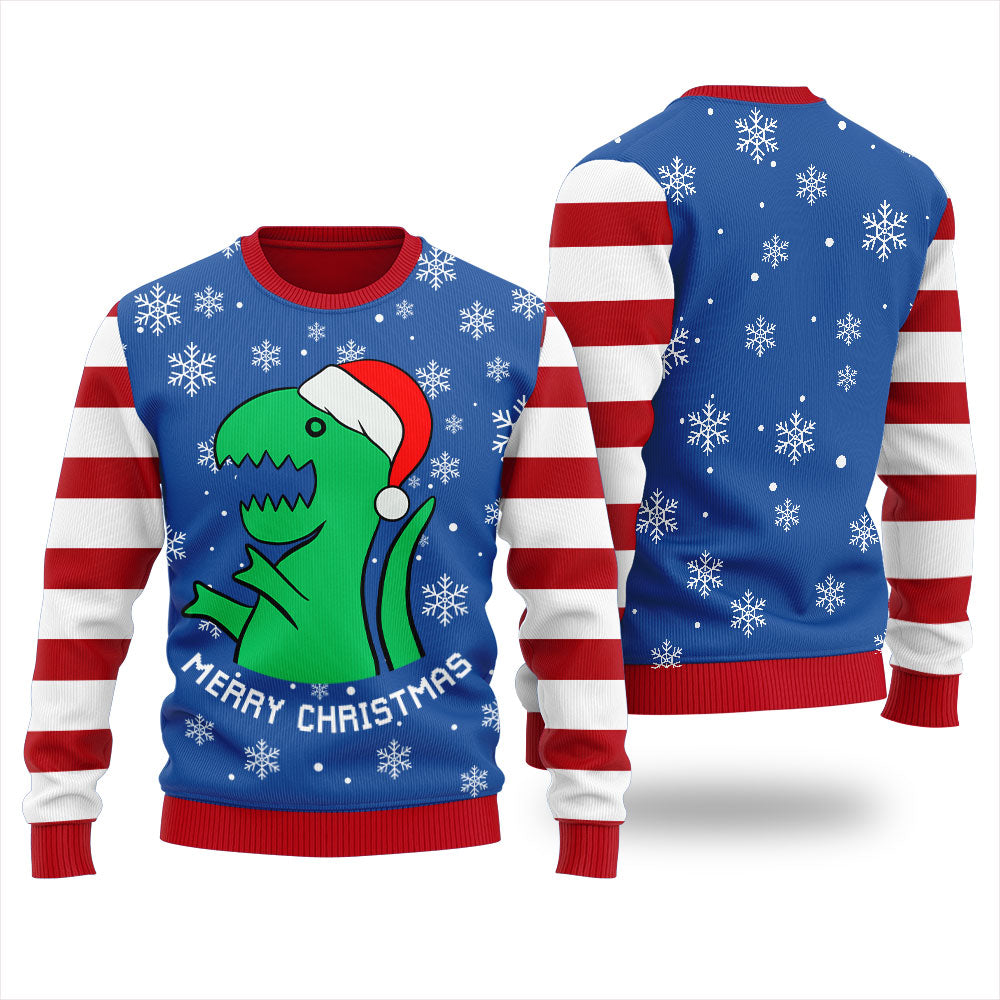 Trex Ugly Christmas Sweater