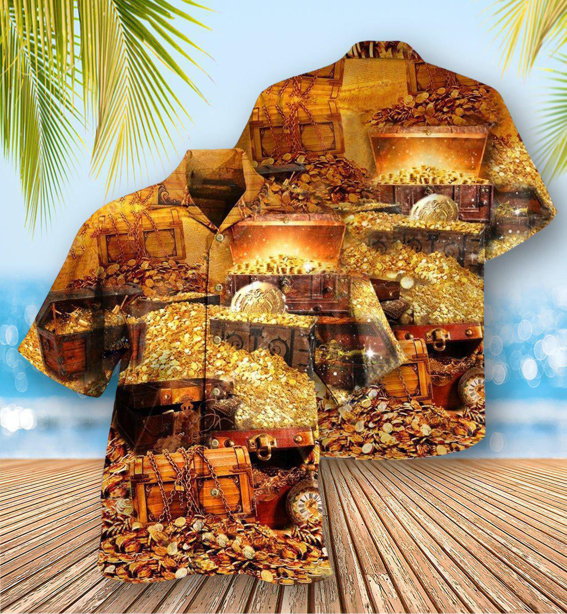 Gold Not All Treasure Is Gold Luxury - Hawaiian Shirt 