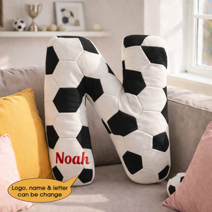 Football UK Pillow 2 Custom Name and Logo All Teams Irregular-Shaped Pillow