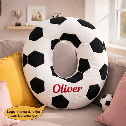 Football UK Pillow 2 Custom Name and Logo All Teams Irregular-Shaped Pillow