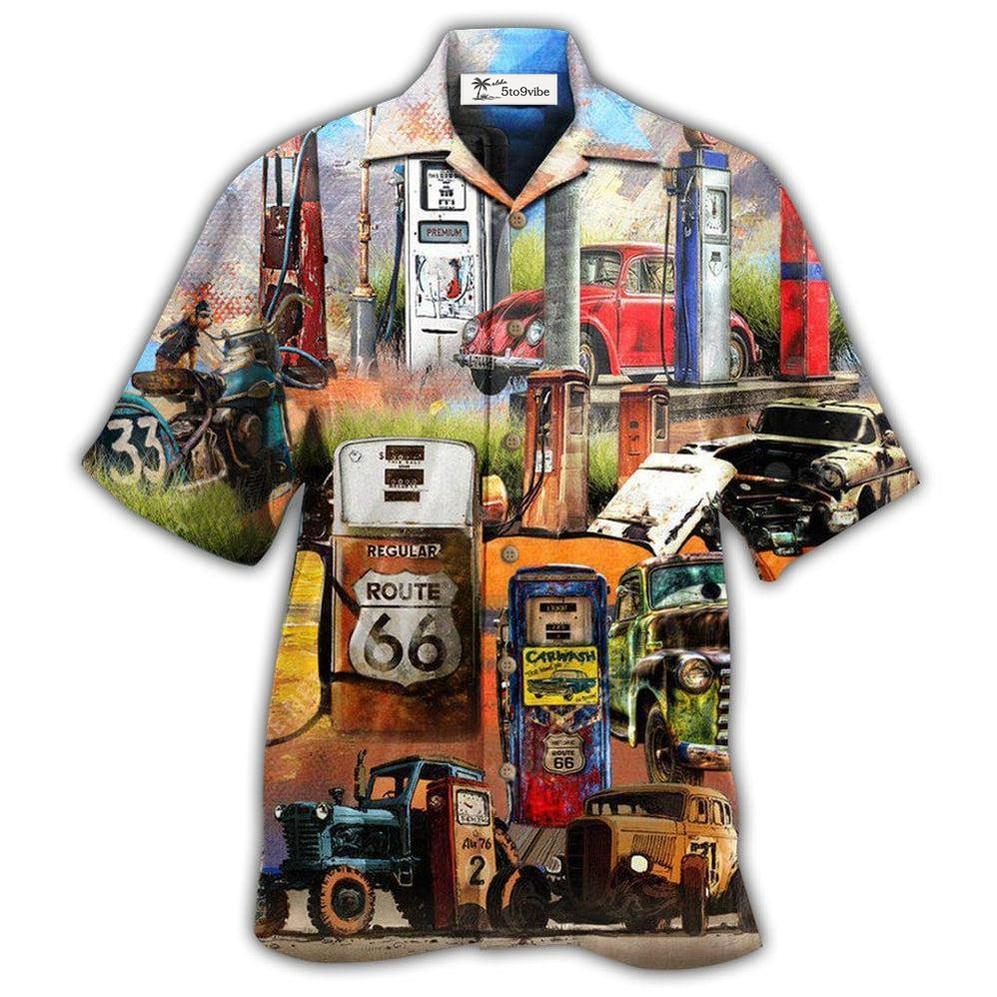 Hawaiian Shirt / Adults / S Car Filling Full Driving Far - Hawaiian Shirt 