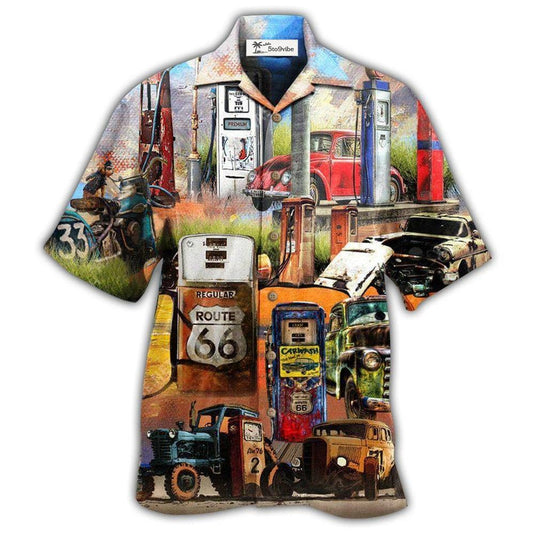 Hawaiian Shirt / Adults / S Car Filling Full Driving Far - Hawaiian Shirt 
