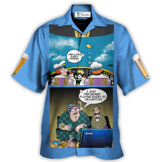 Cartoon A Customer Story - Unisex Hawaiian Shirt For Men and Women