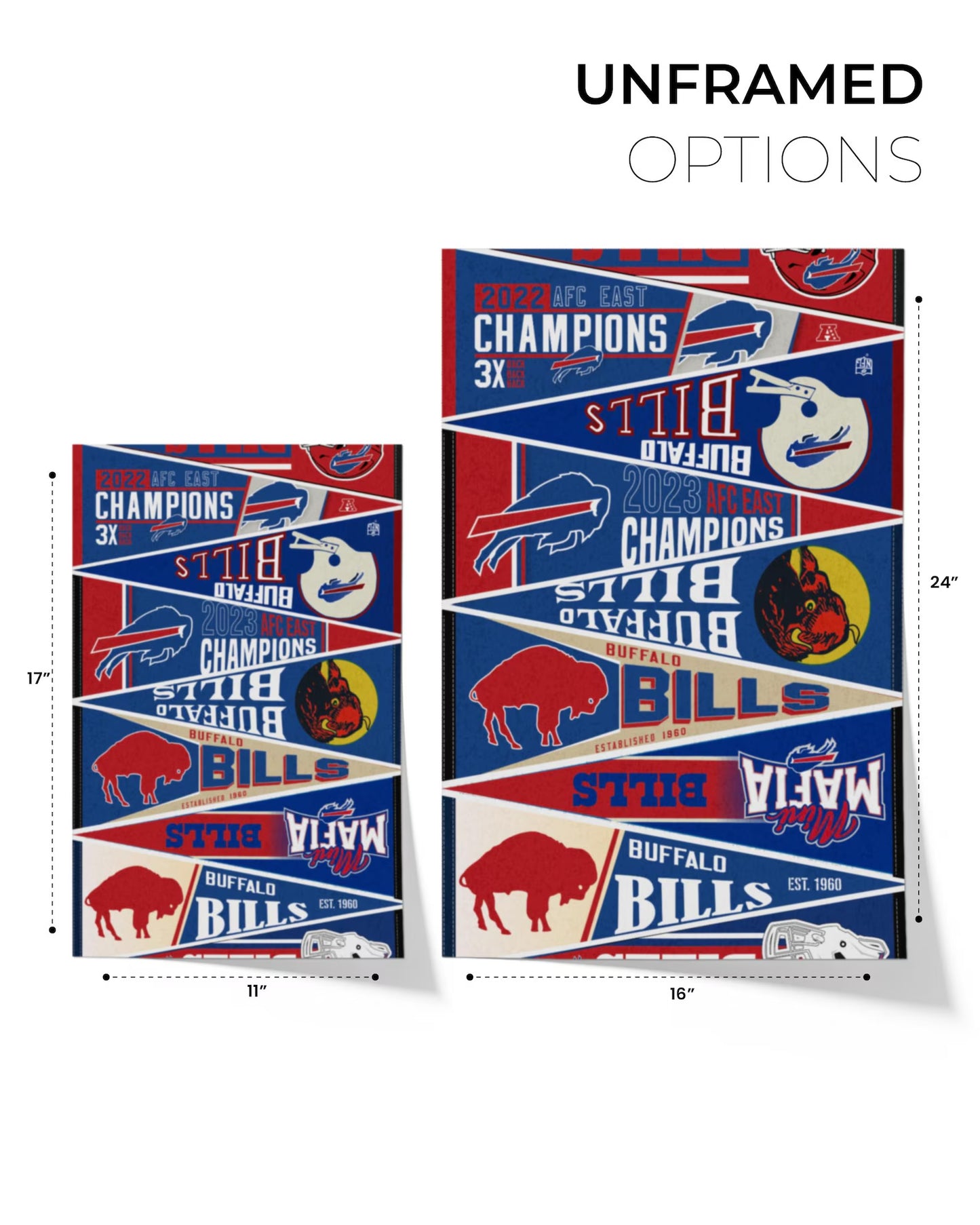 All Football Teams Vintage Anniversary For Fans No Frame Vertical Poster - 5to9vibe